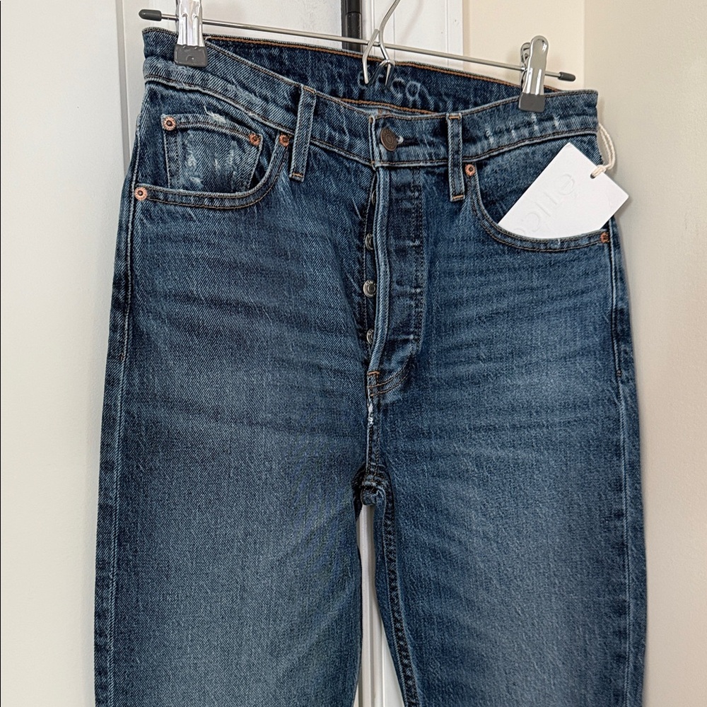 Etica Dark Blue Straight Jeans size 27